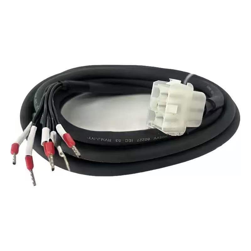Yaskawa servo motor power cable with brake cable