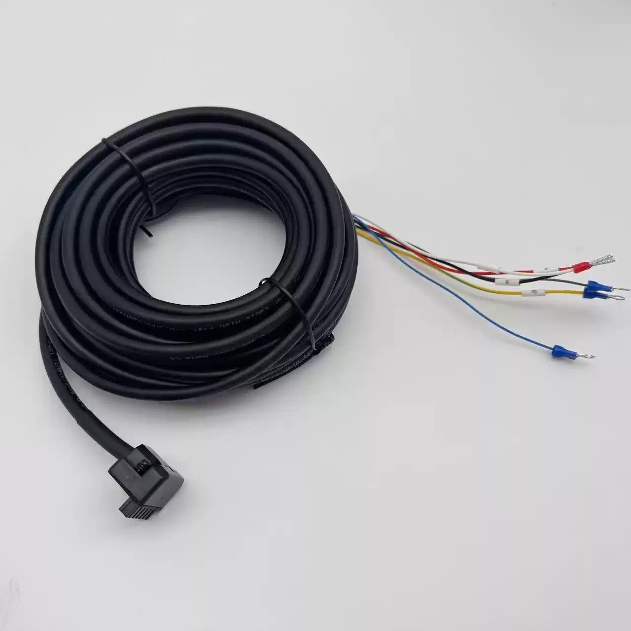 Yaskawa servo motor power cable with brake cable