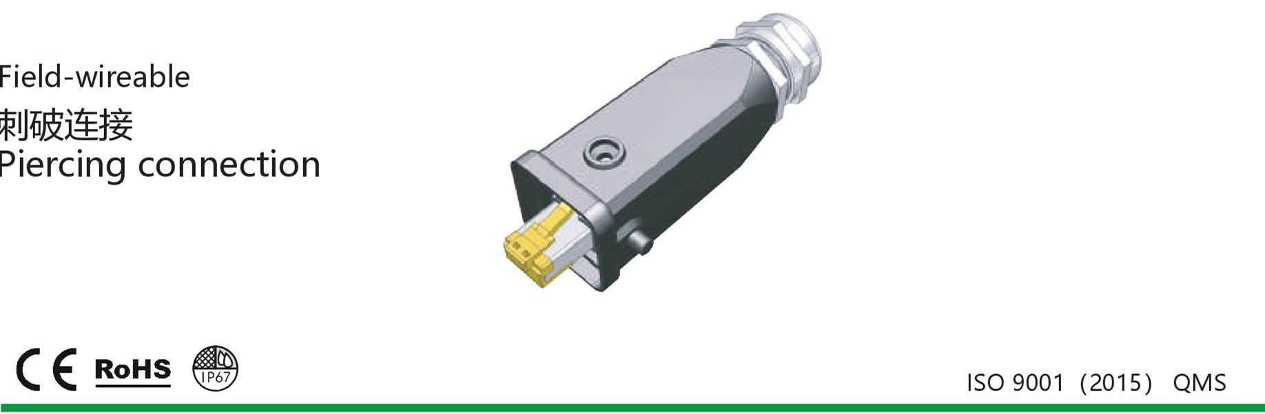 RJ45 connector FieldWireable