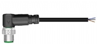 M12-M12S/M12-M17S M12 Cordset(12Pin,17Pin,Angle, OneEnd),NonShield