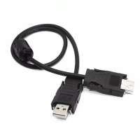Yaskawa servo communication cable with magnetic ring