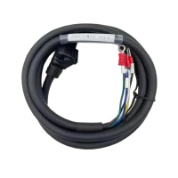 Yaskawa servo motor power cable with brake cable